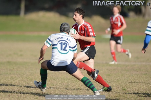 2014-11-02 CUS PoliMi Rugby-ASRugby Milano 0166